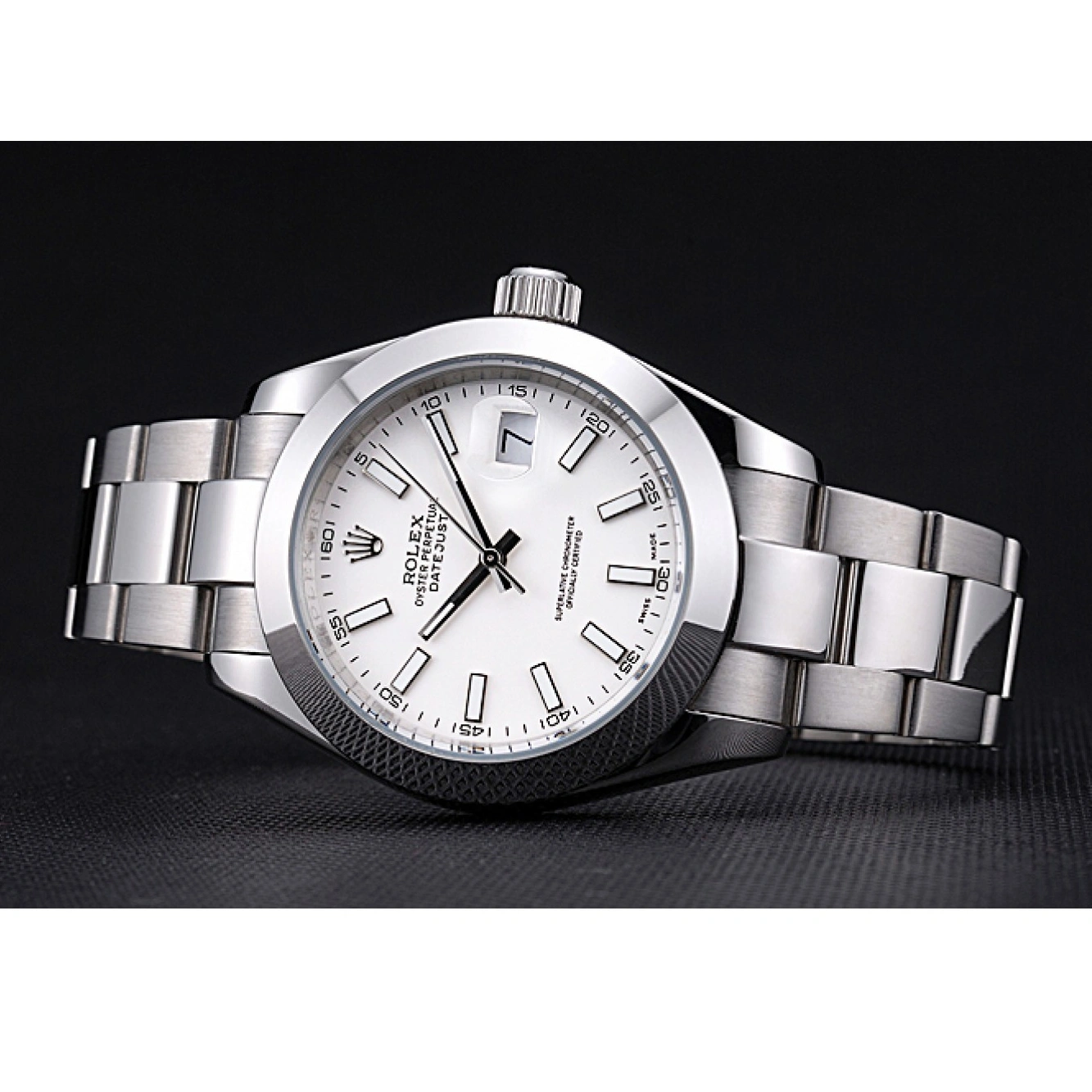 Aaa replica watch Dial 622266 Steel Rolex Stainless Datejust White Case 1026